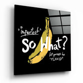 So What? Glass Wall Art | Insigne Art Design.